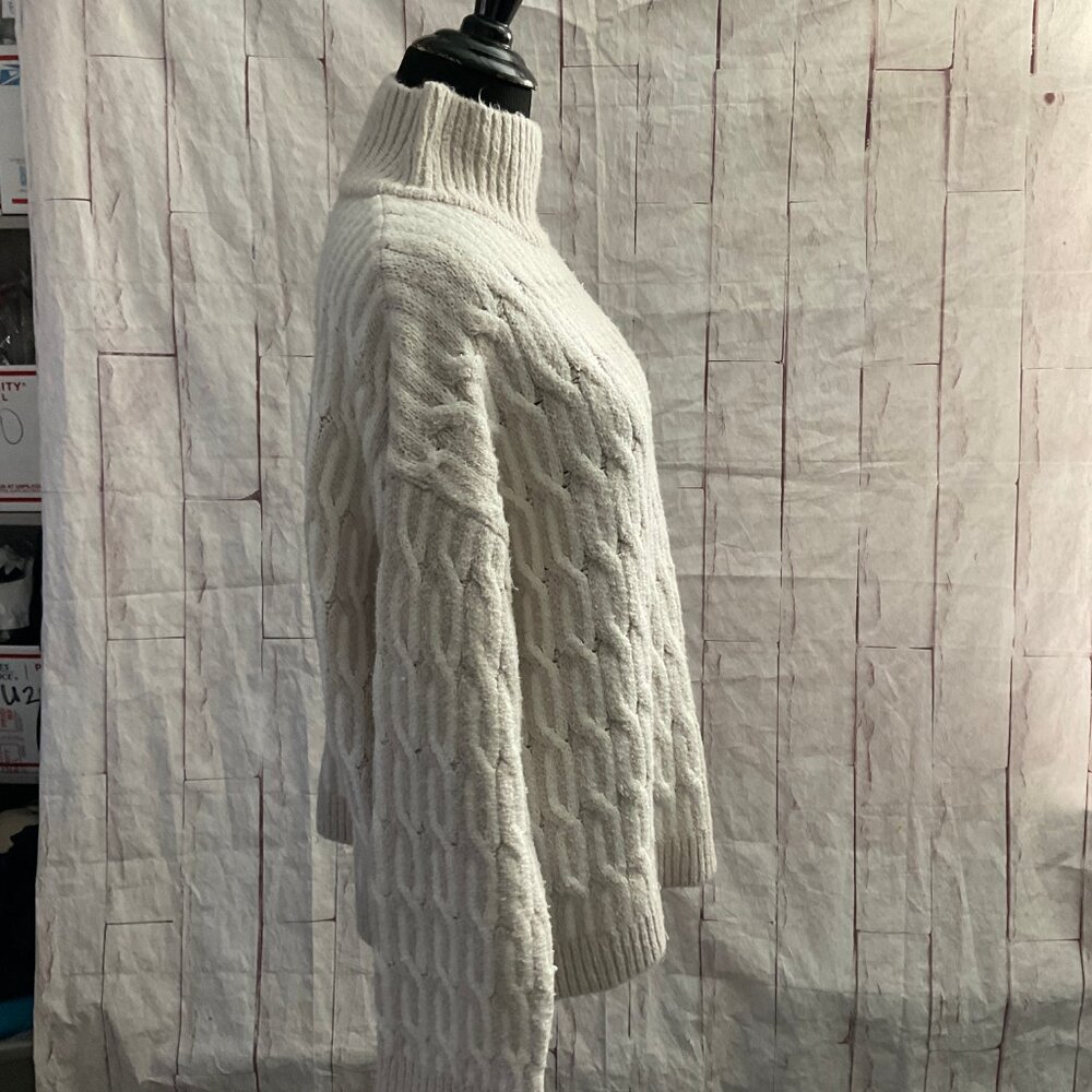 CLEARANCE! HAVEN Well Within Women's Size Medium Organic Cotton Jacquard Sweater - Picture 3 of 7